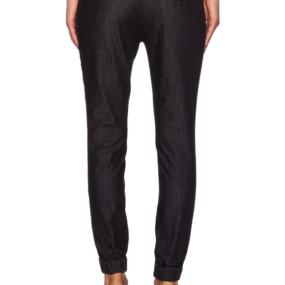 NWT Etienne Marcel Cropped Jeans in Breeze Black Size 27 - Picture 3 of 5